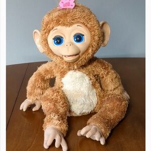 Fur Real Friendz Cuddle Giggly Monkey